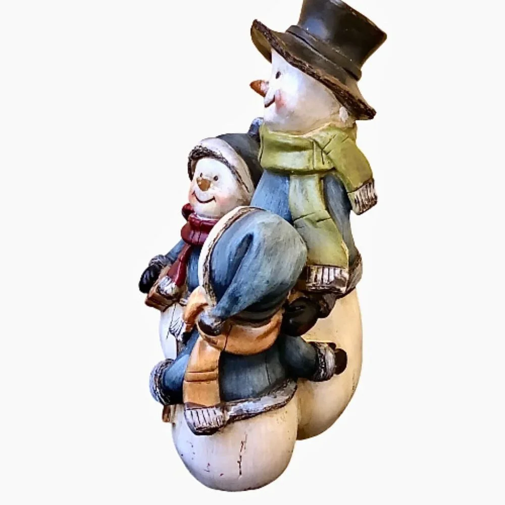 Snowman Figurine Christmas Decor 7